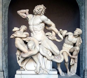 Laocoön and His Sons (via Wikimedia Commons).