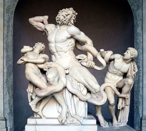 Laocoön and His Sons (via Wikimedia Commons).