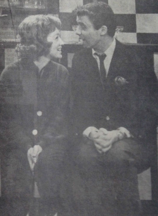 Elaine and Jonathan (Photo: TV Week, Adelaide edition, October 5-11, 1960).