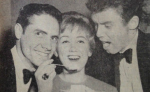 Ken and Jonathan with Elaine McKenna (Photo: TV Week, South Australia edition, December 21, 1963).