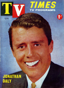 Jonathan on the cover of TV Times (Chris Keating private collection).