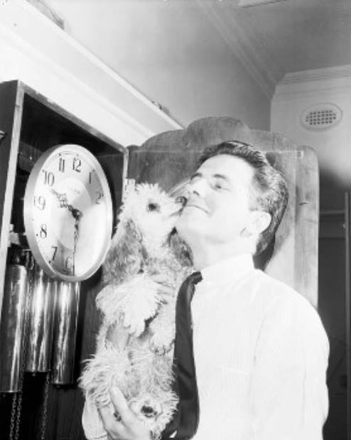 A poodle lover? A man after my own heart (Photographer: Laurie Richards. Susie Gamble private collection).